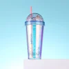 Borraccia Con Cannuccia (420Ml)