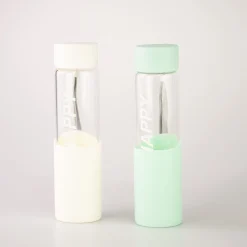 Borraccia In Vetro Da 370 Ml Verde