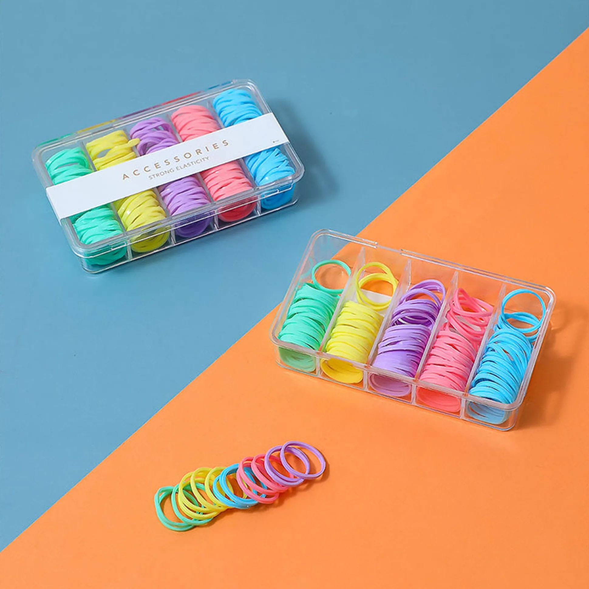 Kit 150Pezzi Elastici Colorati