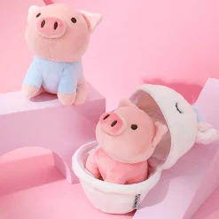 Peluche Unicorno Con Maialino (1Pz)