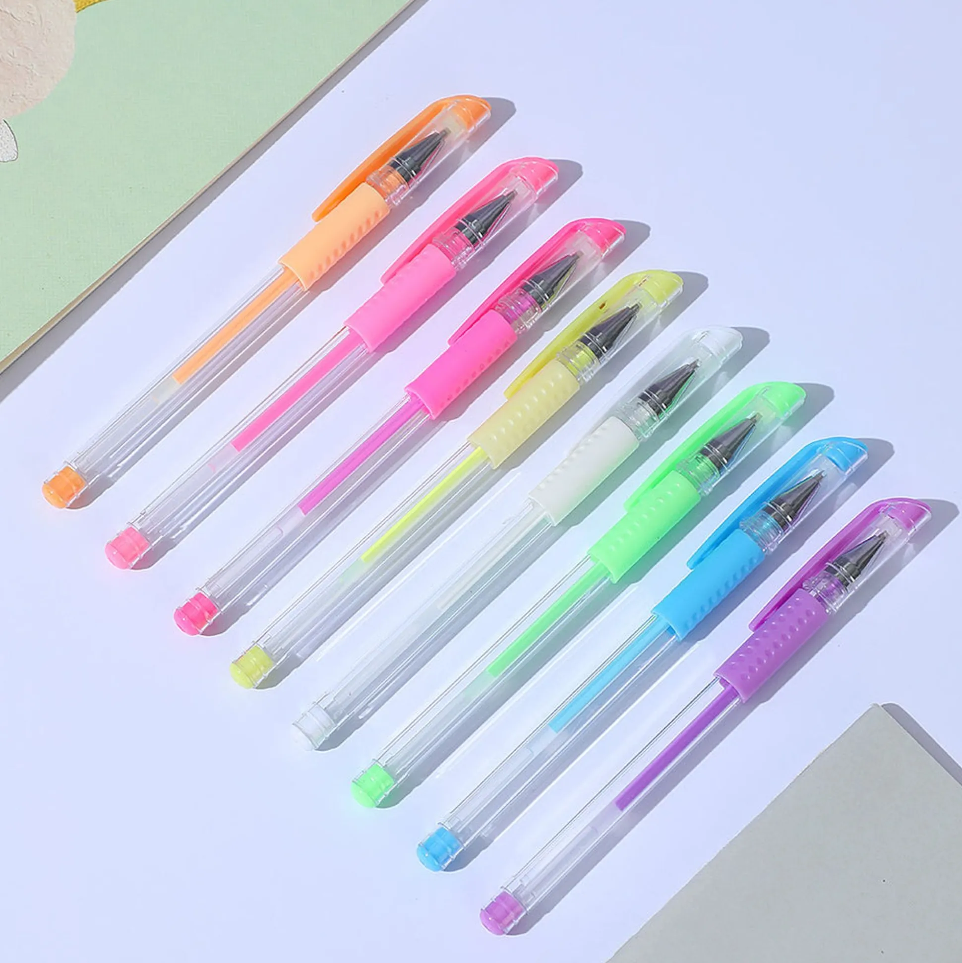 Penna Gel Pastello 8 Colori
