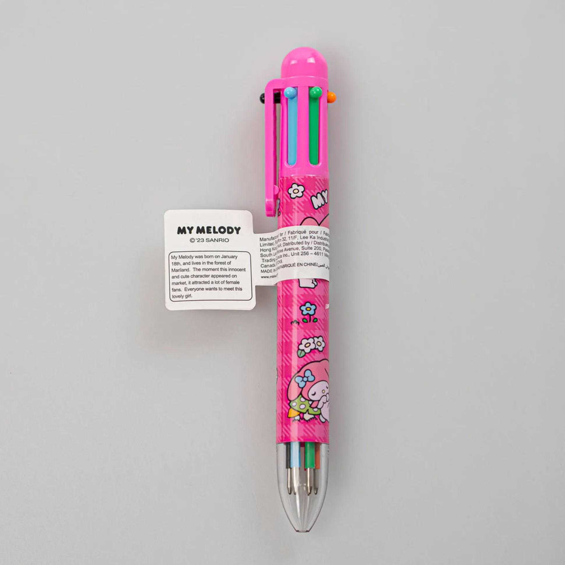 Penna Sfera 6 Colori - My Melody
