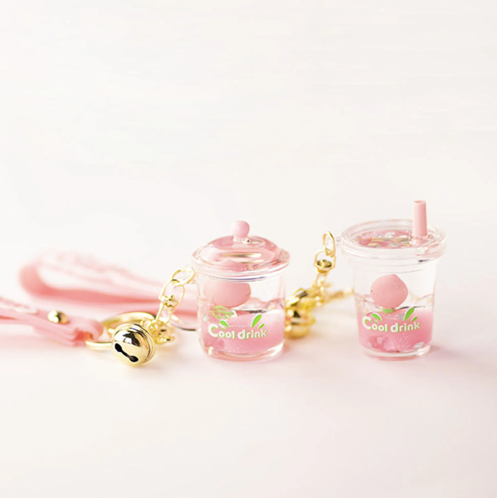 Portachiavi Cool Summer Drink - Rosa (1Pz)
