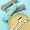 Set Posate Con Custodia Morbida (1Pz)