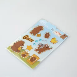 Stickers Con Brillantini Grizzly - We Bare Bears